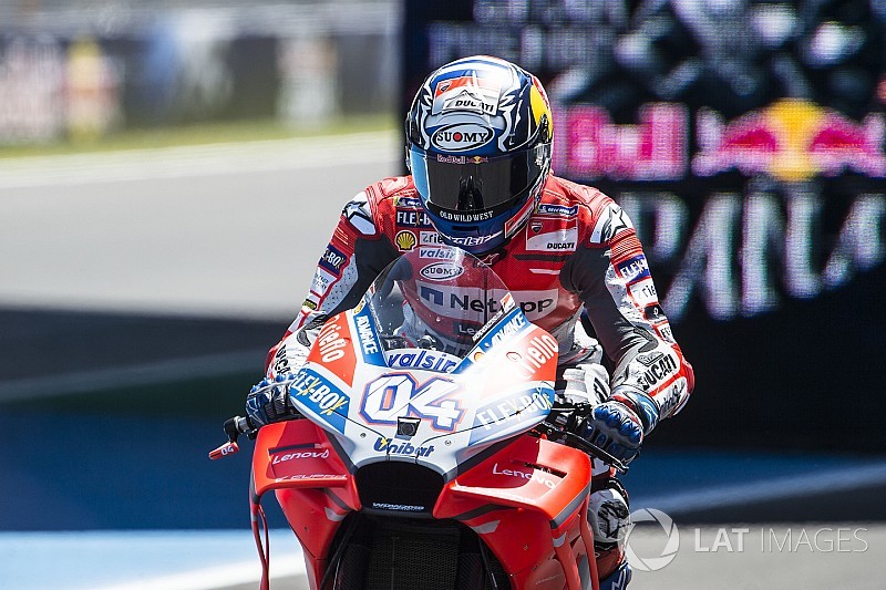 Kondisi trek berubah, Dovizioso gunakan fairing jelang kualifikasi