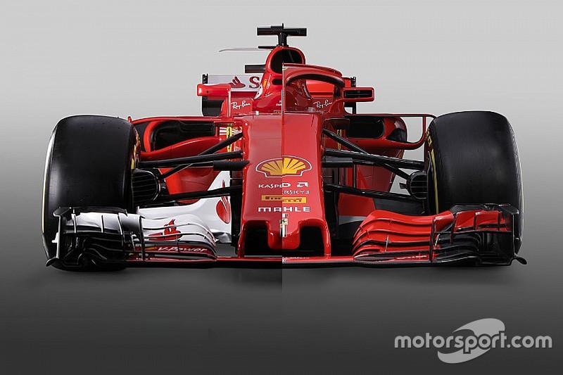 Komparasi mobil F1: Ferrari SF70H vs Ferrari SF71H