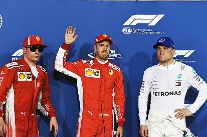 Grid start balapan GP Bahrain 2018