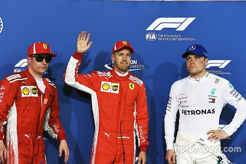 Grid start balapan GP Bahrain 2018