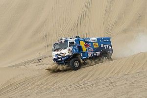 Dakar, Camion, Tappa 2: lo zar Nikolaev imprime il passo Kamaz