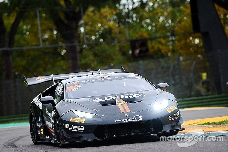 Cipriani e Sowery sulla seconda Lamborghini della Lazarus nel GT Open