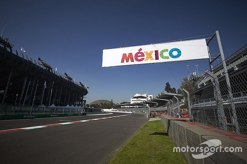 Detalle del circuito del Autódromo Hermanos Rodríguez