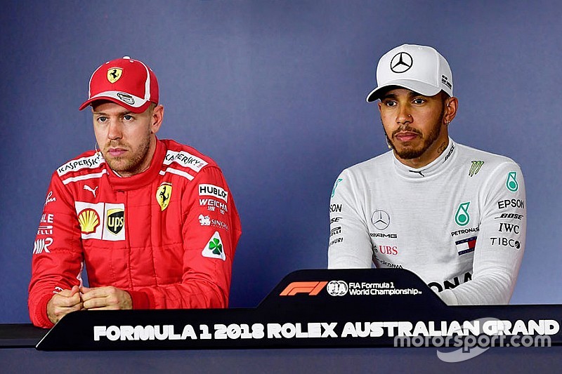 Vettel berharap Mercedes tak gunakan mode 'pesta' saat balapan