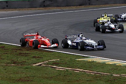 C'était un 1er avril : Montoya surprend Schumacher