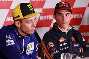 Márquez: “Espero que Rossi não siga melhorando com os anos”