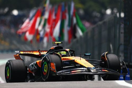 F1 GP Brasil 2025: Norris lidera la práctica sobre Piastri, Colapinto en 16