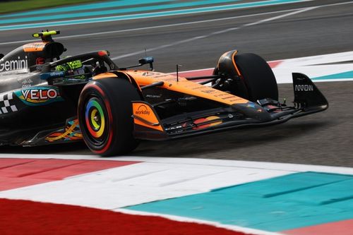 Norris supera a Verstappen por 8 milésimas en la FP1 de Abu Dhabi; Colapinto en el top 10