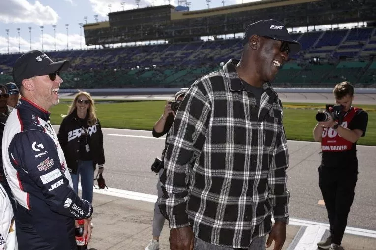 Denny Hamlin says Michael Jordan is finding out
