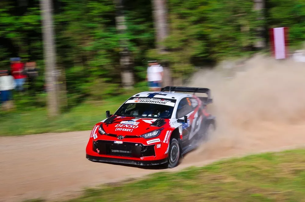 Sami Pajari, Marko Salminen, Toyota Gazoo Racing WRT2 Toyota GR Yaris Rally1
