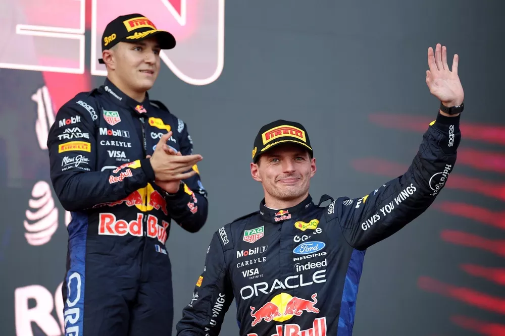 Max Verstappen, Red Bull Racing, Isack Hadjar, Red Bull Racing