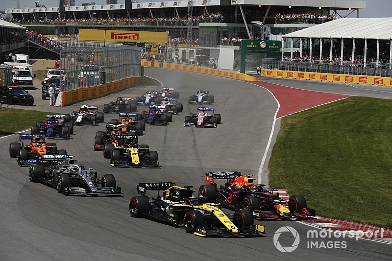 F1カナダGP”動く”ラップチャート