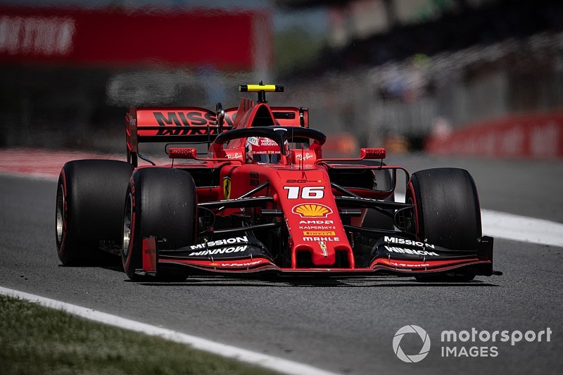 Leclerc: "Esperábamos sacar más con las actualizaciones del chasis y el motor"