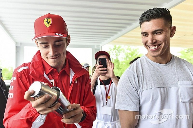 Charles Leclerc, Ferrari at Shell House