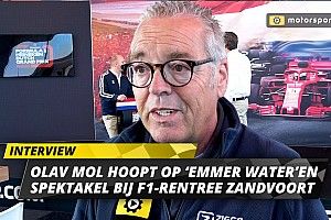 Olav Mol hoopt op 'vette race' en 'emmer water' voor F1 Zandvoort