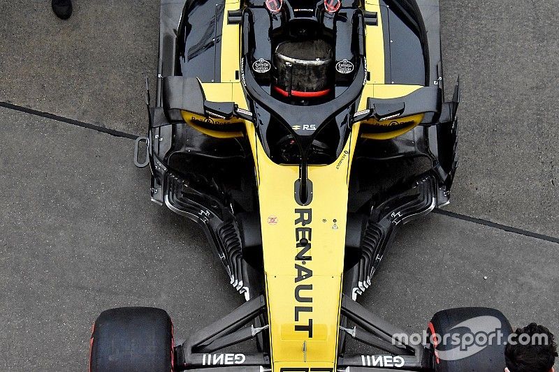 Renault Sport F1 Team R.S. 18, dettaglio