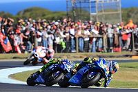 Vinales kacaukan balapannya, Rins murka