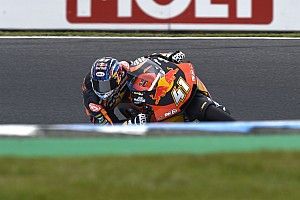 Moto2, Phillip Island: Binder di un soffio su Mir, festa rimandata per Bagnaia