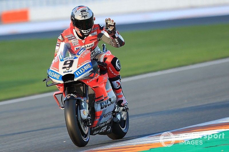 Ducati in Valencia: Dovizioso und Petrucci zufrieden, Pirro stürzt erneut
