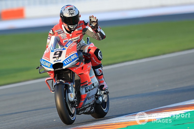 Ducati in Valencia: Dovizioso und Petrucci zufrieden, Pirro stürzt erneut