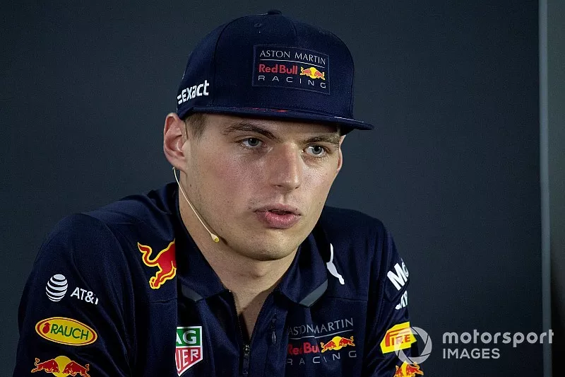 Max Verstappen, Red Bull Racing en la conferencia de prensa