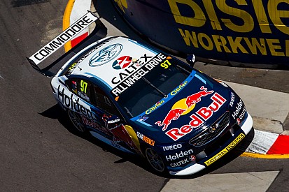 Newcastle Supercars: Van Gisbergen leads all-Red Bull front-row