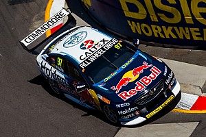 Newcastle Supercars: Van Gisbergen leads all-Red Bull front-row