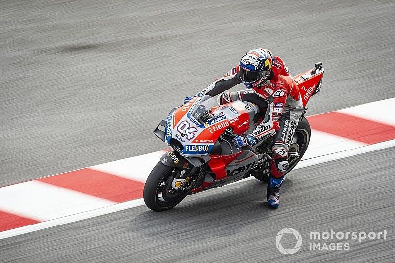 Dovizioso, ravi par un "rythme meilleur que prévu"
