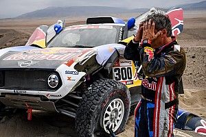 Sainz y Cruz vuelven a sufrir problemas con el sistema de hinchado-deshinchado