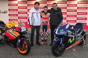 En su despedida, Honda le hace a Pedrosa un regalo muy especial