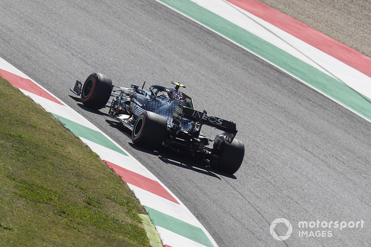 F1: Hamilton desbanca Bottas e crava pole em Mugello; Leclerc é 5º