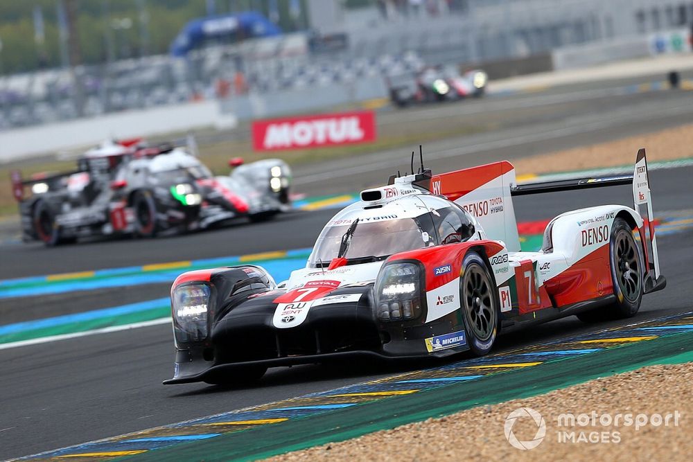 #7 Toyota Gazoo Racing Toyota TS050: Mike Conway, Kamui Kobayashi, Jose Maria Lopez