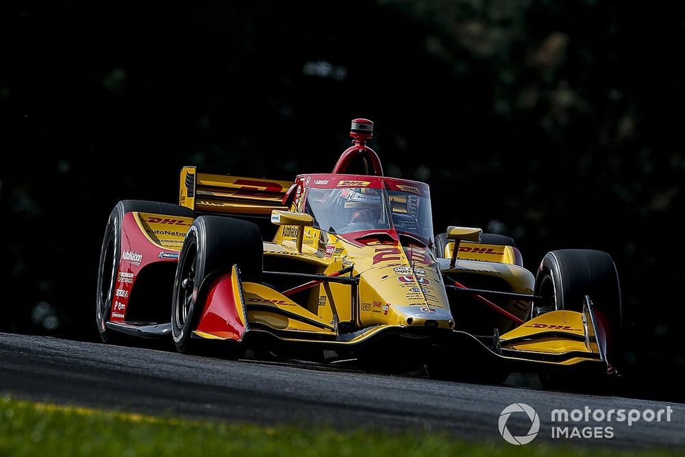 IndyCar Mid-Ohio: Hunter-Reay leads Power, Rossi in practice