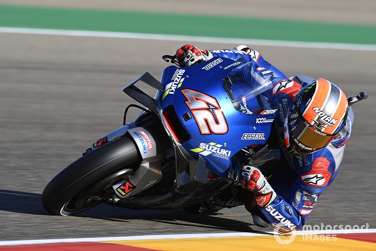 MotoGP, Aragon: festa Suzuki con Rins, ma che Alex Marquez!