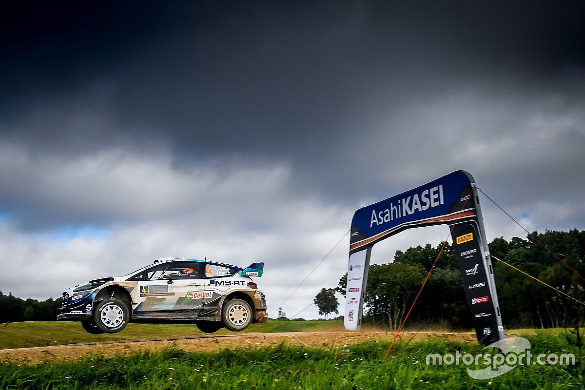 Lappi y Ogier empatan en tiempo el viernes en Estonia