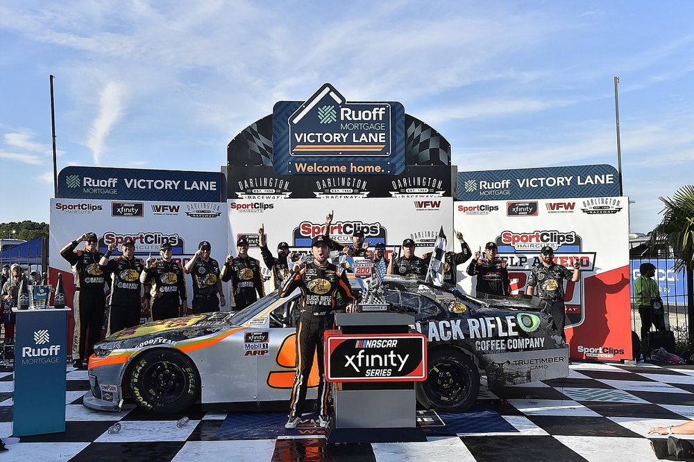 Noah Gragson, JR Motorsports, Chevrolet Camaro Bass Pros Shops/TrueTimber/BRCC wins