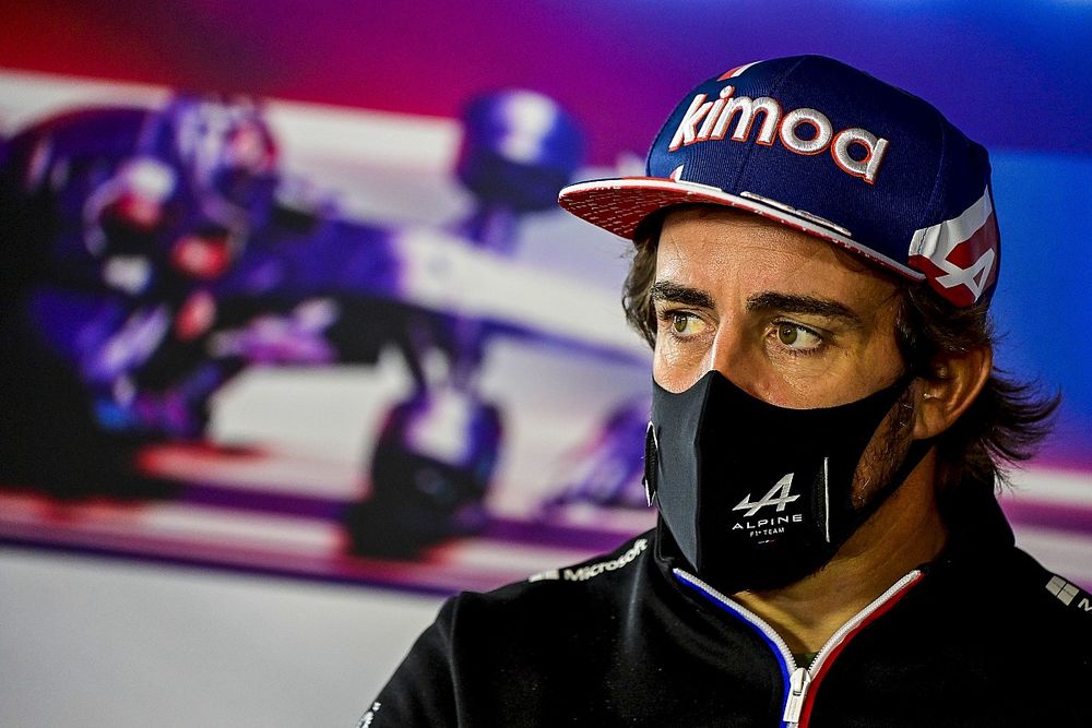 Fernando Alonso, Alpine F1 in conferenza stampa