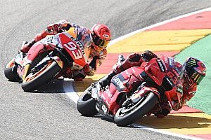 Marquez: Bagnaia was like Dovizioso in Aragon MotoGP battle
