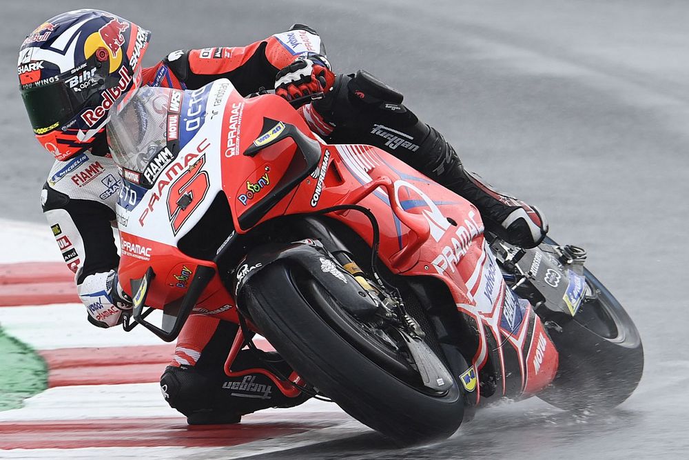 MotoGPサンマリノFP2:ウエットでザルコ躍動、大差のトップ。中上貴晶は大苦戦24番手