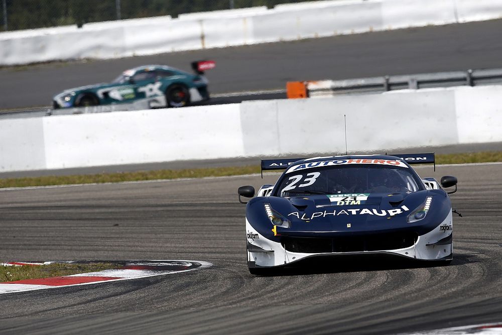 Nurburgring DTM: Albon yağmur altında ilk DTM pole pozisyonunu kazandı