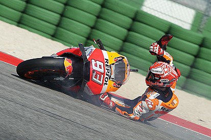 Márquez aimerait continuer à faire baisser son nombre de chutes
