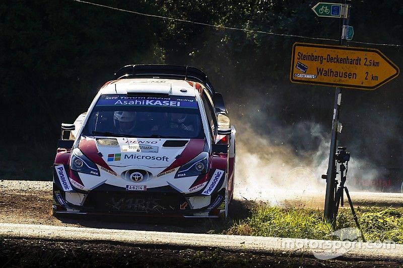 Tanak mantiene su estado de gracia en el arranque del Rally de Alemania