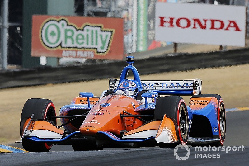 Sonoma IndyCar: Dixon leads Power in final practice