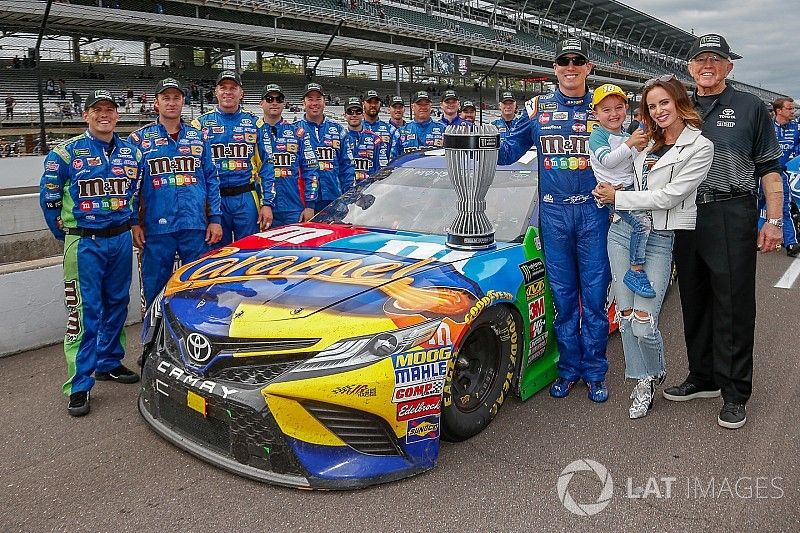 Kyle Busch earns regular season title despite "ugly day" at Indy