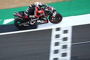 Aleix Espargaró, el más rápido de los terceros libres de Silverstone