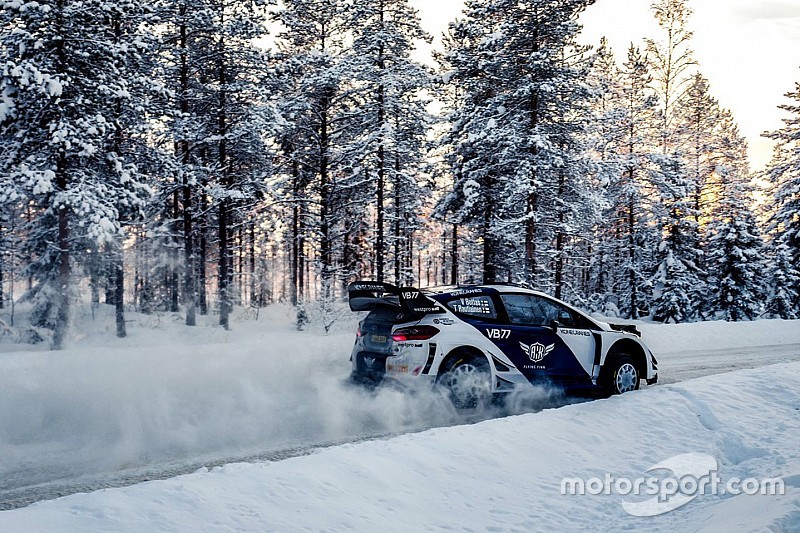 Bottas a remporté une spéciale pour son premier rallye