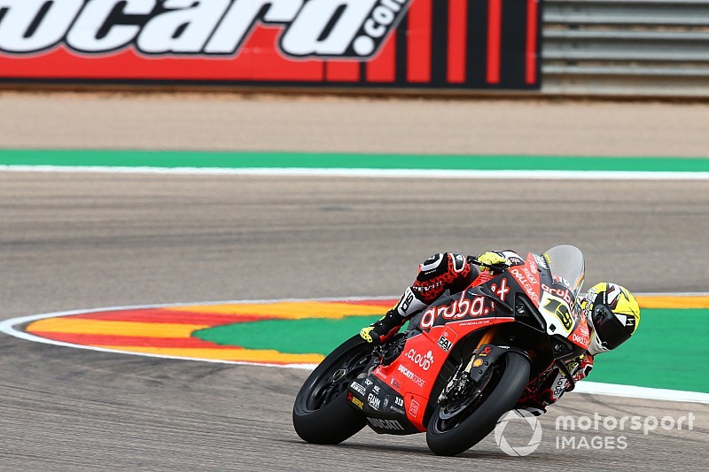 SBK, Aragon: Bautista e la Ducati non si fermano più e vincono anche la Superpole Race