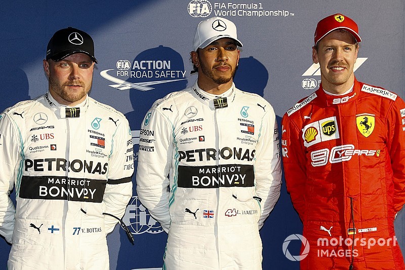 La parrilla de salida del GP de Australia