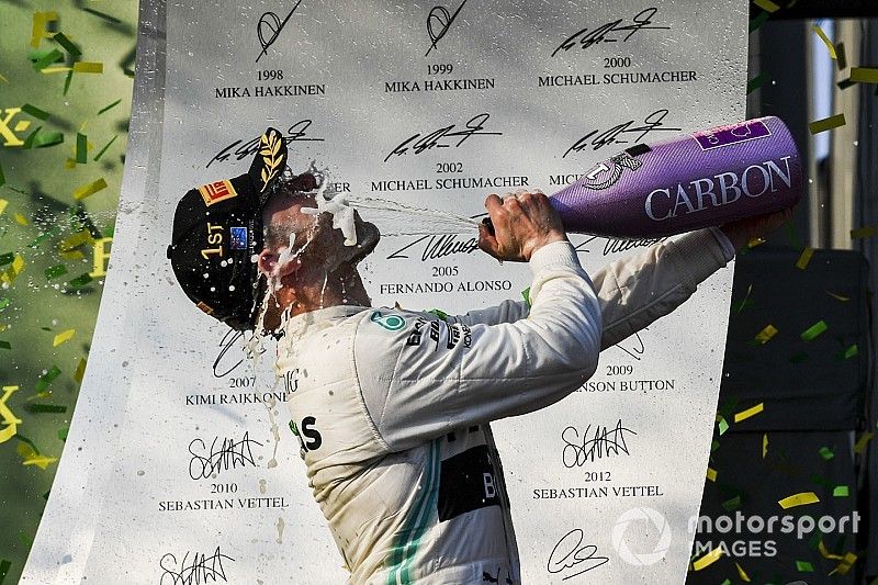 Bottas geeft verklaring voor uitbarsting op boordradio na zege in Melbourne