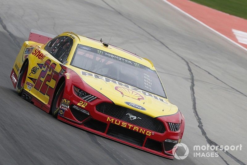 Joey Logano, Team Penske, Ford Mustang Shell Pennzoil